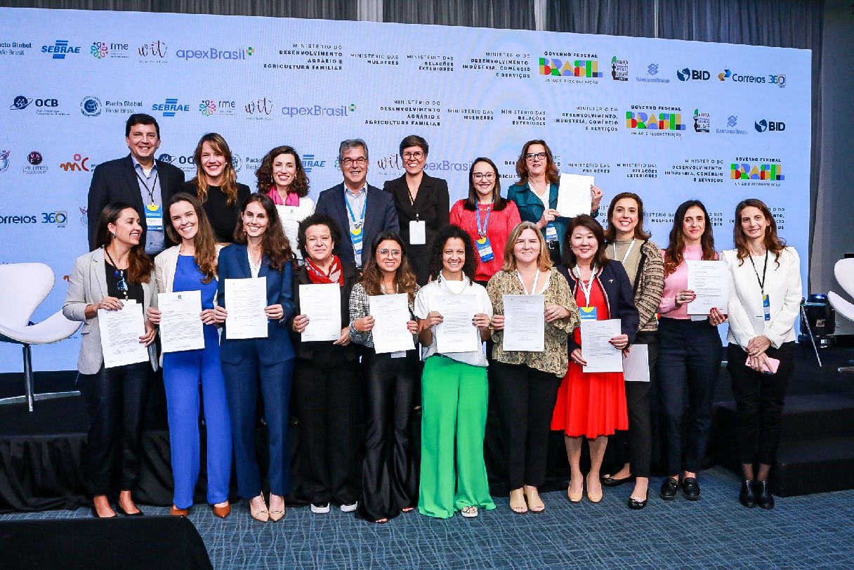 A ApexBrasil ganhou o WTPO Awards 2024, em Genebra, com o Programa Mulheres e Negócios Internacionais (MNI).