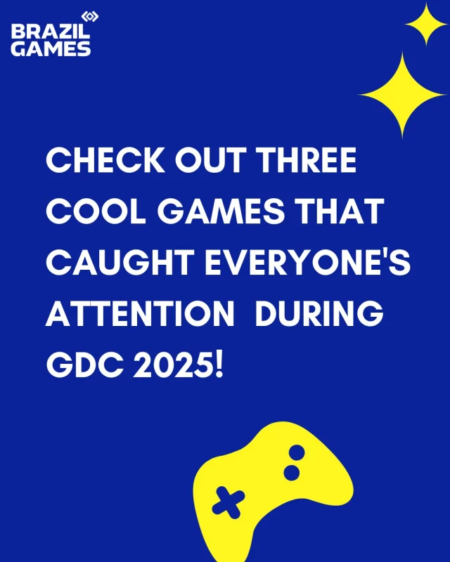At Brazil Games, we’re proud to support talented and creative developers who are ready to make their mark on the international market. Our mission is to open doors for these professionals and help them grow their global business by facilitating their participation in the most important international events.
At GDC, our delegation featured incredible talent — including the three standout games highlighted in this post.
Explore our website and discover amazing Brazilian games. Who knows? Your next big business opportunity might be with a Brazilian studio! #BrazilGames #GDC2025 #IndieGames #GameDev #abragames #MadeInBrasil #brazilgames #apexbrasil #GDC #brazilgamesindustry #internationalbusiness
